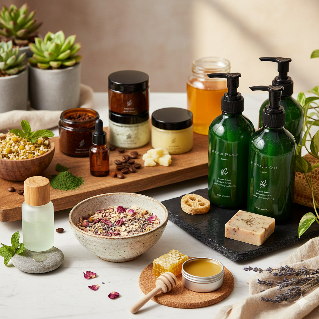 Natural Bristle Dry Brush